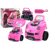 LEAN TOYS Sada na demontáž motora auta pre domácich majstrov, ružová LEAN TOYS Sada na demontáž motora auta pre domácich majstrov, ružová