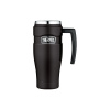 Thermos Style - vodotesný termohrnček s madlom 470 ml - matný čierny Veľkosť: ks Thermos Style - vodotesný termohrnček s madlom 470 ml - matný čierny Veľkosť: ks