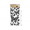 Anděl Přerov Anděl Samolepiaca dekorácia 1083 čierne motýle 69x30cm Anděl Přerov Anděl Samolepiaca dekorácia 1083 čierne motýle 69x30cm