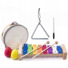 Woody Muzikálny set tamburína drievka Woody Muzikálny set tamburína drievka