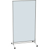 Rozdeľovač priestoru, transparentný a mobilný ,v x š x h 1950 x 1000 x 650 mm Rozdeľovač priestoru, transparentný a mobilný ,v x š x h 1950 x 1000 x 650 mm