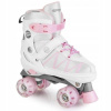 Dvojradové korčule - Skates Buff Pro 34-37 929164 Biela / Pink Spokey (Dvojradové korčule - Skates Buff Pro 34-37 929164 Biela / Pink Spokey)