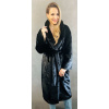 Max Original Leather Kabát z umelej kožušiny W20525-2 black (42/XL) - Čierna - 42/XL Max Original Leather Kabát z umelej kožušiny W20525-2 black (42/XL) - Čierna - 42/XL