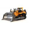 Amewi RC buldozer s funkčnou radlicou a zadným drapákom 1:16, zvuky, LED Amewi RC buldozer s funkčnou radlicou a zadným drapákom 1:16, zvuky, LED