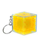 mobilNET Prívesok na kľúče, kocka labyrint žltá mobilNET Prívesok na kľúče, kocka labyrint žltá