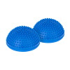 Senzorické hemisféry s výčnelkami na rehabilitáciu, sada 2 kusov, modré, REBEL ACTIVE Senzorické hemisféry s výčnelkami na rehabilitáciu, sada 2 kusov, modré, REBEL ACTIVE