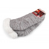 Dámske / dievčenské ponožky zimné s kožúškom a protišmykom Emi Ross šedá svetlá 1pár Dámske / dievčenské ponožky zimné s kožúškom a protišmykom Emi Ross šedá svetlá 1pár