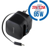 INTENSO W65ACIC GaN, USB-A/C, Nabíjačka, 65W, čier INTENSO W65ACIC GaN, USB-A/C, Nabíjačka, 65W, čier