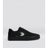 LUAN PRO All Black Suede Ivory Logo Sneaker LUAN PRO All Black Suede Ivory Logo Sneaker