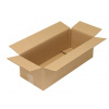 Krabica z vlnitej lepenky (1-vrstvová), vnútorné rozmery 500 x 200 x 150 mm, kvalita 1.30C Krabica z vlnitej lepenky (1-vrstvová), vnútorné rozmery 500 x 200 x 150 mm, kvalita 1.30C