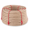 Jutové lano Premium, prírodné, Ø 26 mm x 50 m Jutové lano Premium, prírodné, Ø 26 mm x 50 m
