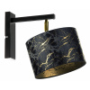 SkyLighting Nástenné svietidlo Black Marble Gold – mramorový dizajn so zlatými žilkami SkyLighting Nástenné svietidlo Black Marble Gold – mramorový dizajn so zlatými žilkami