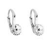 PAVONA Strieborné náušnice visiace s krištáľmi Swarovski biele okrúhle 31230.1 PAVONA Strieborné náušnice visiace s krištáľmi Swarovski biele okrúhle 31230.1