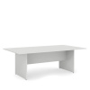 Economy Rokovací stôl BASIC, 220x76x120cm, biela