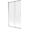Mexen Fox vaňa paraván 2-krídlový posuvný 100 x 150 cm, priehľadný, chróm - 891-100-002-01-00 Mexen Fox vaňa paraván 2-krídlový posuvný 100 x 150 cm, priehľadný, chróm - 891-100-002-01-00