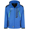 GEOGRAPHICAL NORWAY bunda pánska TECHNO softshell M Modrá GEOGRAPHICAL NORWAY bunda pánska TECHNO softshell M Modrá