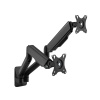 Držák monitoru Brateck LDA32-114E dvě ramena vedle sebe mechanická pružina nástěnný Držák monitoru Brateck LDA32-114E dvě ramena vedle sebe mechanická pružina nástěnný