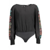 Čierne body s dlhými rukávmi Desigual čierna XL DESIGUAL 8445110282823 Čierne body s dlhými rukávmi Desigual čierna XL DESIGUAL 8445110282823
