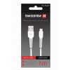 Swissten 71505541 dátový USB - LIGHTNING, 1m, bílý Swissten 71505541 dátový USB - LIGHTNING, 1m, bílý