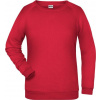 DAIBER JN 793 / Dámska raglánová mikina - red L DAIBER JN 793 / Dámska raglánová mikina - red L