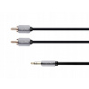 Kábel Kruger&matz KM0309 minijack (3,5 mm) - 2x RCA (cinch) 1 m Kábel Kruger&matz KM0309 minijack (3,5 mm) - 2x RCA (cinch) 1 m