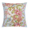Bellatex Polštářek GITA, Růže růžová, světle modrá - 45x45 cm Bellatex Polštářek GITA, Růže růžová, světle modrá - 45x45 cm