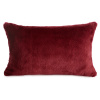 Obliečka na vankúš 30x50 cm z mäkkej kožušiny, NINA, bordová Obliečka na vankúš 30x50 cm z mäkkej kožušiny, NINA, bordová