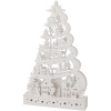 Vianočný svietiaci strom, 45 x 6 x 27 cm, 15 LED, drevo Vianočný svietiaci strom, 45 x 6 x 27 cm, 15 LED, drevo
