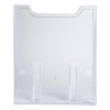 Držiak na katalógy, nástenný, A4, stojatý, EXACOMPTA Office, priehľadný Držiak na katalógy, nástenný, A4, stojatý, EXACOMPTA Office, priehľadný