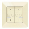 Legrand Valena Life s Netatmo Bezdrôtový ovládač scenárov 1-4, béžová Legrand Valena Life s Netatmo Bezdrôtový ovládač scenárov 1-4, béžová