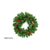 MAKRO - Veniec vianočný 40cm, zelený šišky MAKRO - Veniec vianočný 40cm, zelený šišky