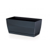 PROSPERPLAST Kvetináč truhlík 39x19cm Coubi Case P DUPP400-426U grafit plastový PROSPERPLAST Kvetináč truhlík 39x19cm Coubi Case P DUPP400-426U grafit plastový