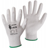 Brita CXS White pracovné rukavice, biele, máčané v polyuretáne, veľkosť 7, 1 pár Brita CXS White pracovné rukavice, biele, máčané v polyuretáne, veľkosť 7, 1 pár
