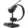 Yealink WH62 Dual Teams Slúchadlá s mikrofónom Bezdrôtový Pres hlavu Kancelária / call centrum Micro-USB Nabíjací podstavec Čierna (WH62 DECT Wireless Headset) Yealink WH62 Dual Teams Slúchadlá s mikrofónom Bezdrôtový Pres hlavu Kancelária / call centrum Micro-USB Nabíjací podstavec Čierna (WH62 DECT Wireless Headset)