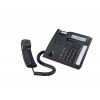 AGFEO Čierny analógový telefón Agfeo T 18 s 3-riadkovým displejom