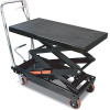 Pojazdný pracovný stôl zdvižný, nosnosť 360 kg, zdvih 1290 mm, s hydraulickým systémom Pojazdný pracovný stôl zdvižný, nosnosť 360 kg, zdvih 1290 mm, s hydraulickým systémom