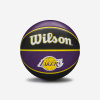 WILSON Basketbalová lopta NBA Team Tribute Lakers veľkosť 7 fialovo-čierna 7 WILSON Basketbalová lopta NBA Team Tribute Lakers veľkosť 7 fialovo-čierna 7
