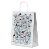 VIANOČNÁ TAŠKA NA DARČEKY 24x10x32cm ROZTOMILÍ SNEHULIAKOVIA PAPIEROVÁ OZDOBNÁ VIANOČNÁ TAŠKA NA DARČEKY 24x10x32cm ROZTOMILÍ SNEHULIAKOVIA PAPIEROVÁ OZDOBNÁ