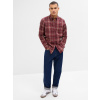 GAP Kockovaná košeľa Červená XS GAP Kockovaná košeľa Červená XS