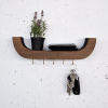 Dekoratívna drevená nástenná polica Raf289 Dekoratívna drevená nástenná polica Raf289