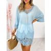 Fashionweek Dámska tunika v boho štýle IT-OLIANA Farba: jasne modrá, Veľkosť: Universal Fashionweek Dámska tunika v boho štýle IT-OLIANA Farba: jasne modrá, Veľkosť: Universal