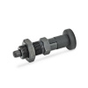 Pružinový pístek ELESA+GANTER GN 617.1-8-AK - M16 x 1.5 Pružinový pístek ELESA+GANTER GN 617.1-8-AK - M16 x 1.5