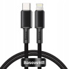 Baseus CATLGD-01 Strong USB-C Lightning PD 20W 3A, 1m, černý Baseus CATLGD-01 Strong USB-C Lightning PD 20W 3A, 1m, černý