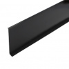 Lišta soklová CEZAR LP80 Čierna RAL9005, celohliníková Lišta soklová CEZAR LP80 Čierna RAL9005, celohliníková
