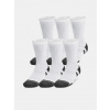 Under Armour Unisex ponožky Unisex UA Perf Tech 6pk Crew Biela LG Under Armour Unisex ponožky Unisex UA Perf Tech 6pk Crew Biela LG