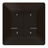Legrand Valena Life s Netatmo Bezdrôtový ovládač scenárov 1-4, čierna Legrand Valena Life s Netatmo Bezdrôtový ovládač scenárov 1-4, čierna