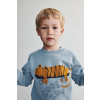 Liewood Detská bavlnená mikina Liewood Thora Placement Sweatshirt LW20681.PPY2 modrá 98-104 Liewood Detská bavlnená mikina Liewood Thora Placement Sweatshirt LW20681.PPY2 modrá 98-104