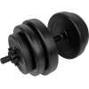 Jednoručná nakladacia činka 15 kg TUNTURI Vinyl 25 mm Jednoručná nakladacia činka 15 kg TUNTURI Vinyl 25 mm