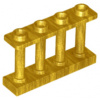 15332 Pearl Gold Fence 1 x 4 x 2 Spindled with 4 Studs (Perleťově zlatý plot 1 x 4 x 2 vřetenový se 4 kolíky) 15332 Pearl Gold Fence 1 x 4 x 2 Spindled with 4 Studs (Perleťově zlatý plot 1 x 4 x 2 vřetenový se 4 kolíky)