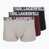 Pánske boxerky KARL LAGERFELD Bold Elastic Trunk 3 páry windsor/black/ash Pánske boxerky KARL LAGERFELD Bold Elastic Trunk 3 páry windsor/black/ash